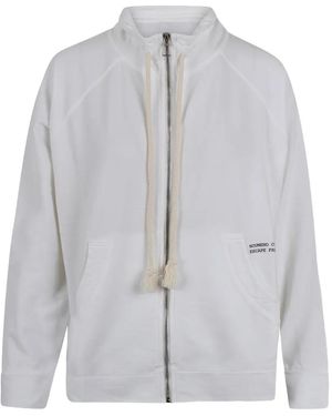 NOUMENO CONCEPT Logo-Print Sweatshirt - Gray