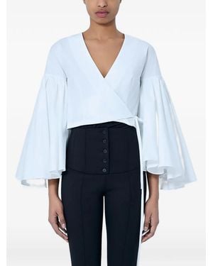 Jacquemus The Paysan Wikkelblouse - Wit