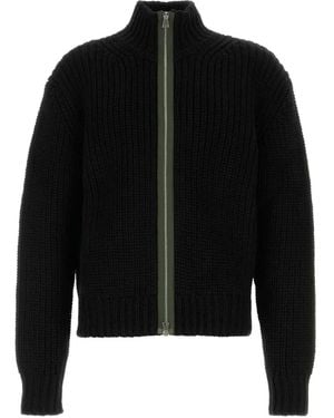 NAMACHEKO Cardigan mit Reißverschluss - Schwarz