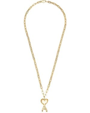 Ami Paris Collana Ami De Coeur - Metallizzato