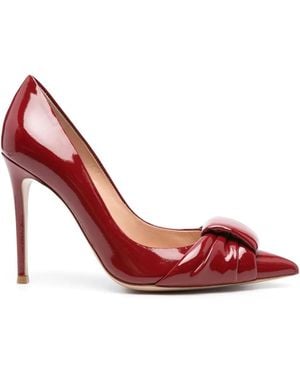 Gianvito Rossi レザーパンプス - レッド