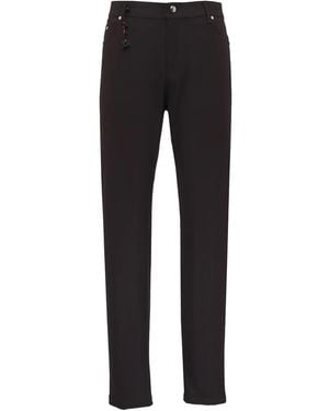 Marco Pescarolo Pantalon Ive À Poches - Black