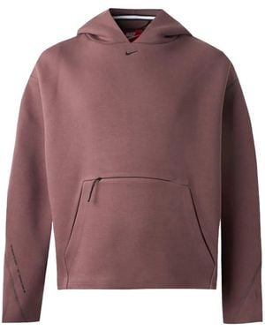 Nike Sudadera Con Capucha Y Cordones - Morado