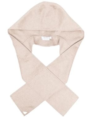 Max Mara Double Cashmere Broadcloth Stole - White