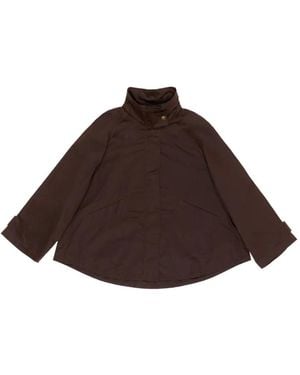 Bimba Y Lola Zip-Front Jacket - Brown