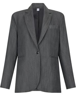 Liu Jo Single-Breasted Blazer - Grey