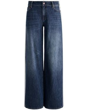 Alice + Olivia Ultra Baggy Jeans - Blue