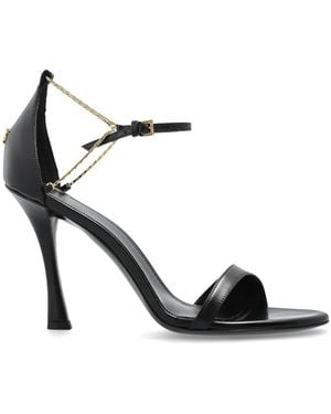 Givenchy Liquid Leather Sandals - Black