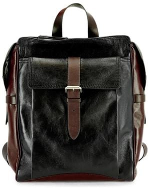 Dries Van Noten Leather Backpack - Black