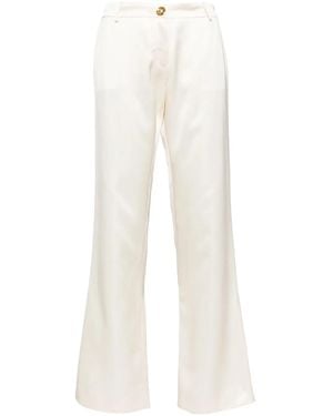 Giambattista Valli Buttons Trousers - White