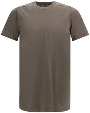 Rick Owens Seam-Detail T-Shirt - Grey