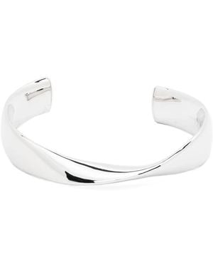 Eddie Borgo Torque Kragen - Weiß