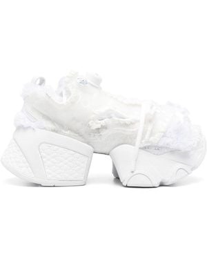 Noir Kei Ninomiya Panelled Trainers - White