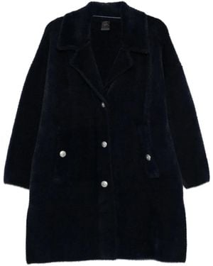 Pinko Faux-fur Coat - Blue