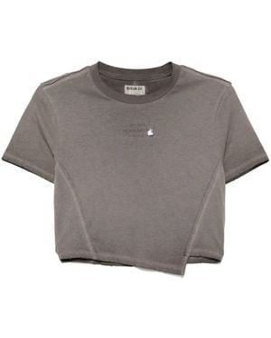 Musium Div. クロップド Tシャツ - グレー