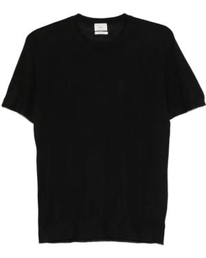 Daniele Fiesoli Short-Sleeve Crewneck T-Shirt - Black