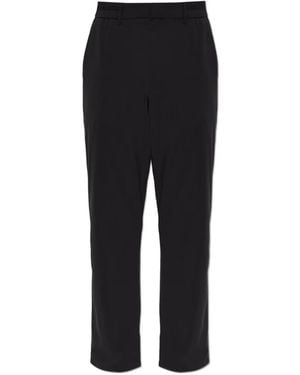 Paul Smith Elasticated-Waist Straight-Leg Pants - Black