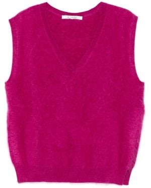 ABSOLUT CASHMERE Débardeur Miriam À Col V - Rose
