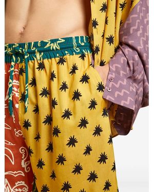 Donde Esteban Estrellitas Long Shorts - Orange