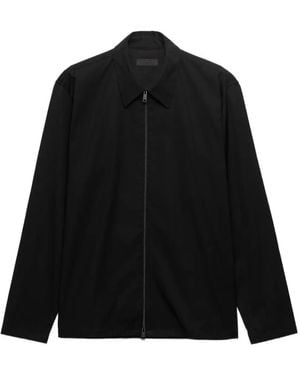 Prada Stretch Cotton Shirt - Black