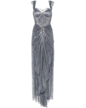 IRIS SERBAN Hera Abendkleid - Grau