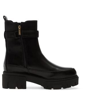 Guess Yelma Logo Boots - Black