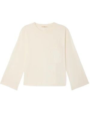 Sessun Severiano Chest-Pocket Long-Sleeve T-Shirt - White