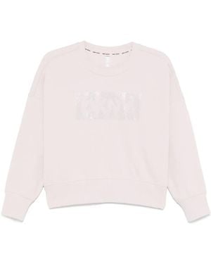 DKNY ロゴ スウェットシャツ - ピンク