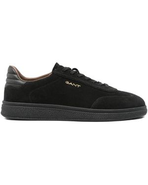 GANT Cuzmo Suede Low-Top Trainers - Black