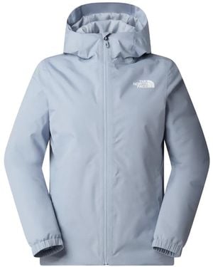The North Face Logo-Detail Hooded Jacket - Blue