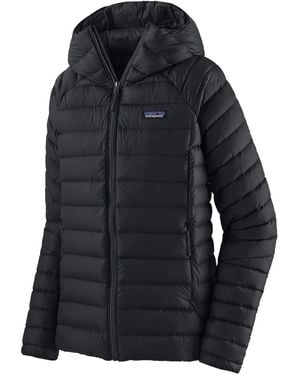 Patagonia Hooded Puffer Jacket - Black