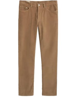 GANT Cord Reg Jeans - Natural
