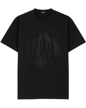 Versace Embellished T-Shirt - Black
