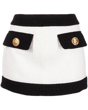DSquared² Minifalda de tweed - Negro