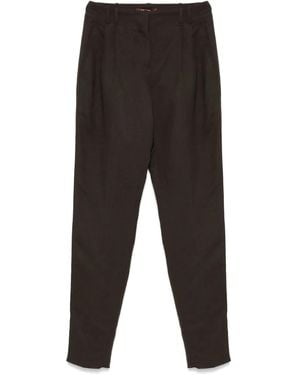 Max Mara Pleated Pants - Black