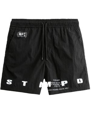 Stampd Transit Trunk Shorts - Black