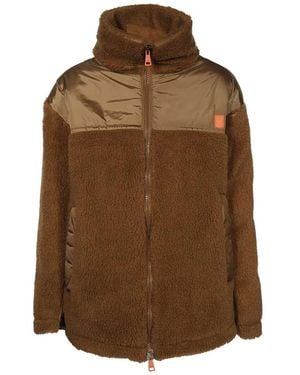 Weekend by Maxmara Fleece Oversized Jacket - Brown