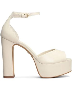 Carrano 130Mm Leather Sandals - Natural