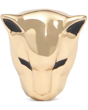 Bimba Y Lola Panther-Head Ring - Natural