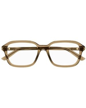 Gucci Gg1446O Square-Frame Glasses - Brown