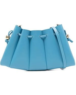 THEMOIRÈ Calipso ドローストリング ショルダーバッグ - ブルー