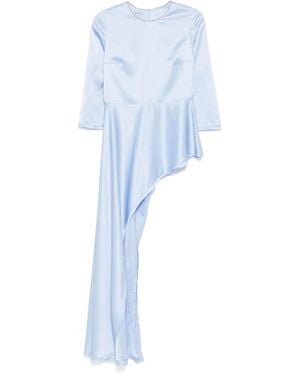 Baruni Asymmetric Pants Set - Blue