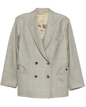 Blazé Milano Doppelreihiger Blazer - Weiß