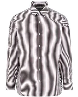 Tom Ford Striped Shirt - Grey