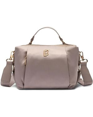 Liu Jo Logo-Plaque Shoulder Bag - Pink
