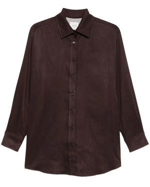 Alysi Button-Down Shirt - Purple