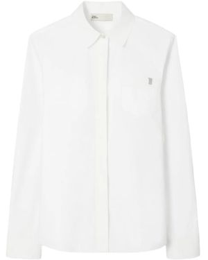Tory Burch Long-Sleeve Shirt - White