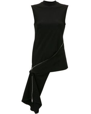 JW Anderson Top Mit Reißverschluss - Schwarz
