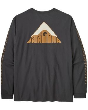 Patagonia Graphic-Print Cotton Jumper - Black