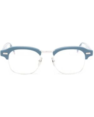 Thom Browne Sonnenbrille Mit Brauensteg - Weiß